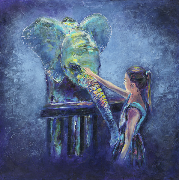 Elephant by Maureen Wood