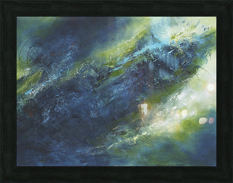 In the Beginning Picture Frame print